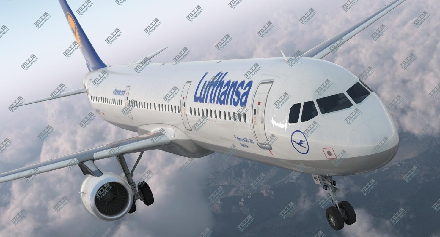images/goods_img/202104092/Airbus A321 Lufthansa with Interior 3D model/5.jpg